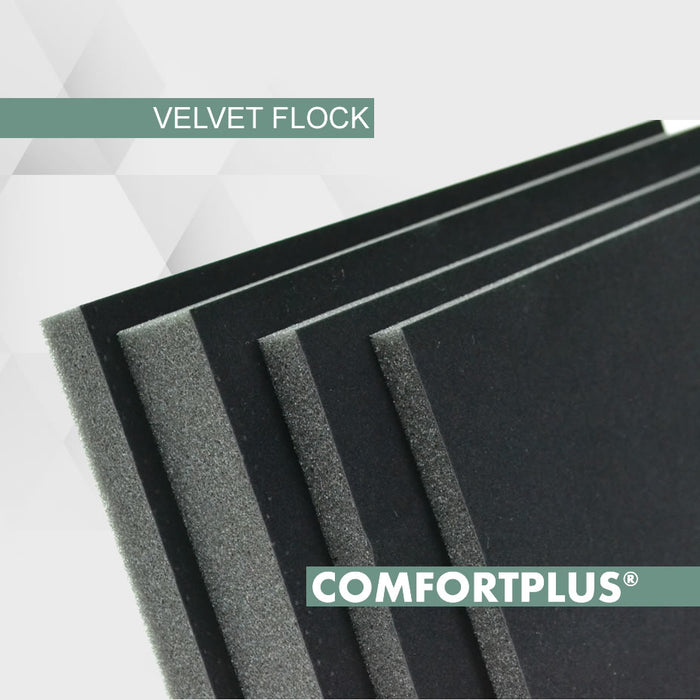 ComfortPlus® VELVET Flock espanso LayerComb velluto 1.5 mq