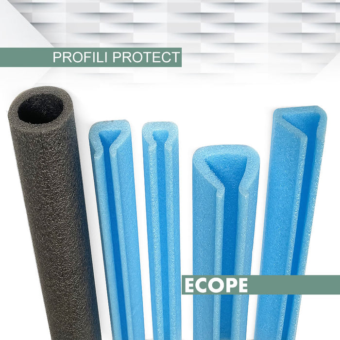 EcoPe profili Protect in espanso riciclabile per imballaggio 20 mtl