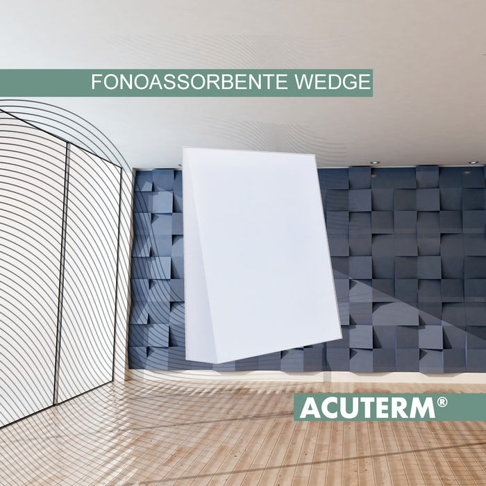 AcuTerm® WEDGE fonoassorbente autoestinguente 2 mq