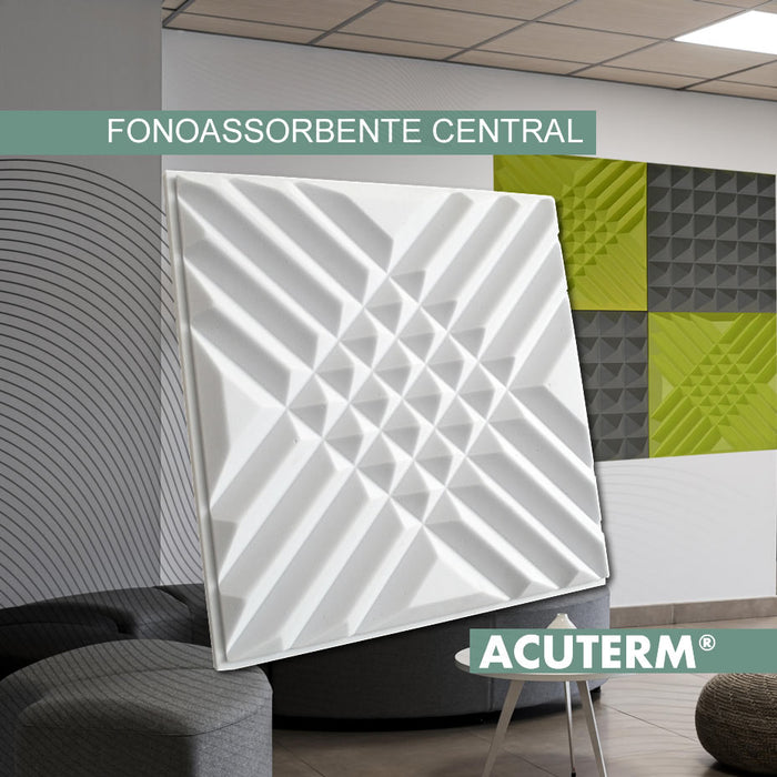 AcuTerm® CENTRAL fonoassorbente autoestinguente 2,88 mq