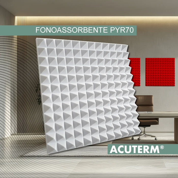 AcuTerm® PYR70 fonoassorbente autoestinguente 3,60 mq