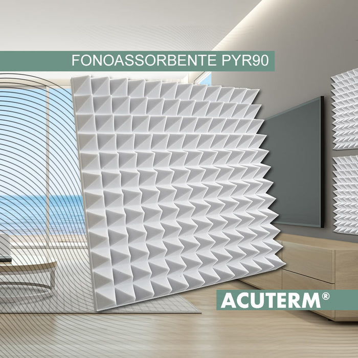 AcuTerm® PYR90 fonoassorbente autoestinguente 2,88 mq