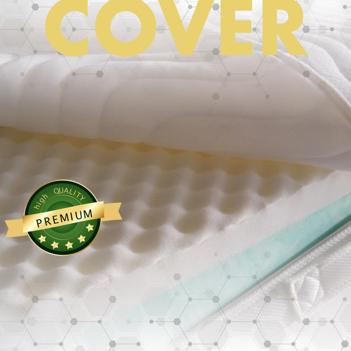 Cover anallergico h. 20 cm per lastra materasso sfoderabile