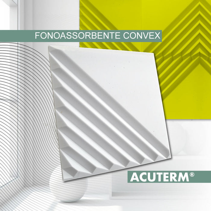 AcuTerm® CONVEX  fonoassorbente autoestinguente 2,88 mq