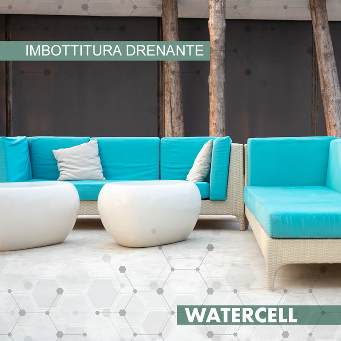 WaterCell foam Imbottitura drenante per arredamento da esterni