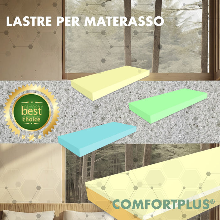 ComfortPlus® foam lastre nude materasso in varie densità