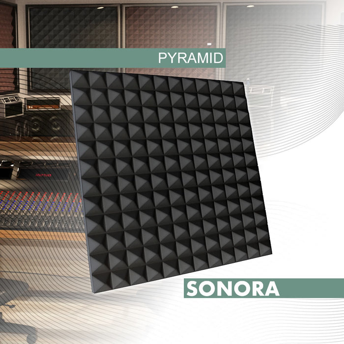 Sonora PYRAMID 12 pannelli assorbitore acustico 50x50x5 cm / 3 mq