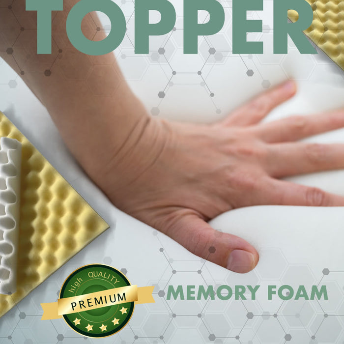 ComfortPlus® V-FLEX Topper su misura h. 50 mm memory foam